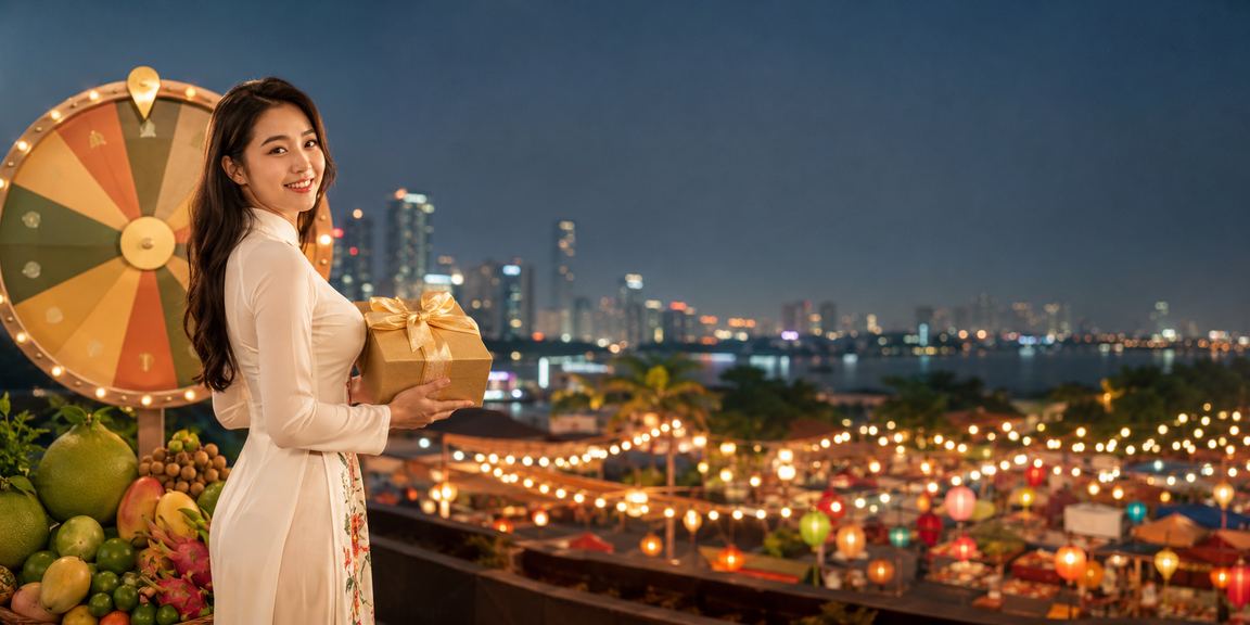 Cảnh chợ đêm Mekong nhộn nhịp, người dùng nạp tiền qua ví điện tử để đặt kèo thể thao